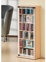 CD-Turm VCM Classic f�r 150 CDs oder 65 DVDs